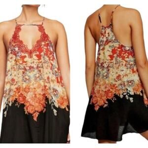 Intimately Free People Haze Mini Slip Dress Lrg Boho Fairy Festival Whimsigoth